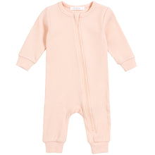 Charger l'image dans la galerie, Pyjama en modal côtelé rose tendre