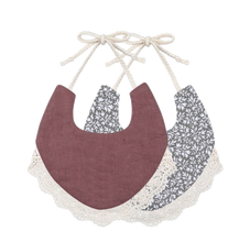 Load image into Gallery viewer, Bavoir réversible - Stella