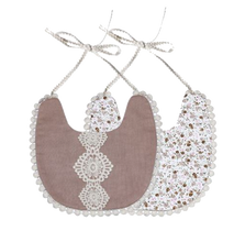 Load image into Gallery viewer, Bavoir réversible - Léane