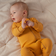 Load image into Gallery viewer, Pyjama en modal côtelé coucher de soleil