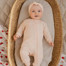 Charger l'image dans la galerie, Pyjama en modal côtelé rose tendre